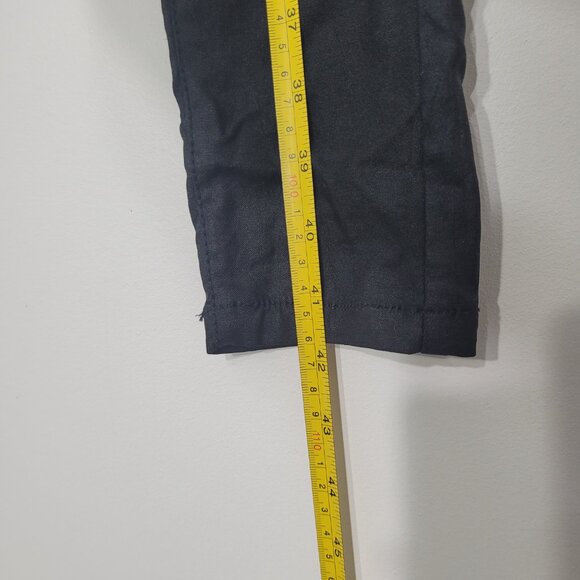 Vero Moda Women's Black Denim Front Zipper Straight Leg Fitted Jeans Pants Small - Picture 9 of 12